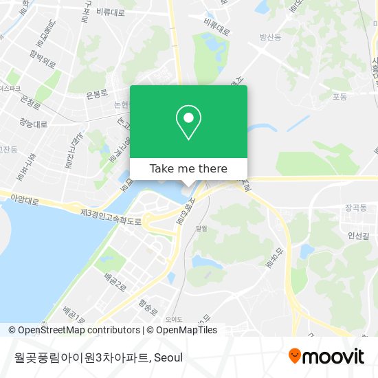 월곶풍림아이원3차아파트 map