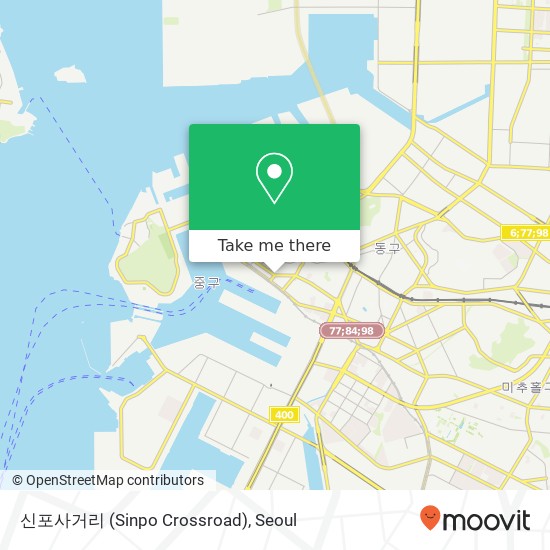 신포사거리 (Sinpo Crossroad) map