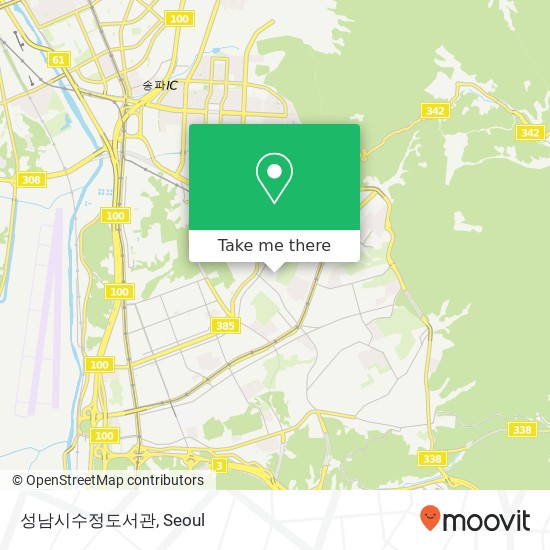 성남시수정도서관 map