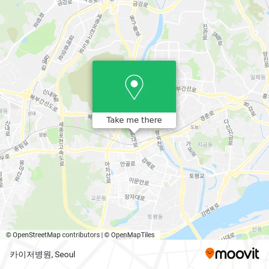 카이저병원 map