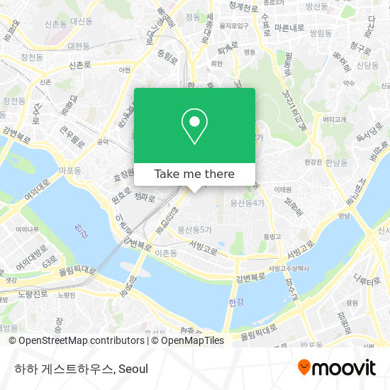 하하 게스트하우스 map