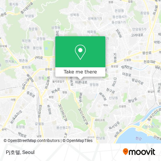 Pj호텔 map