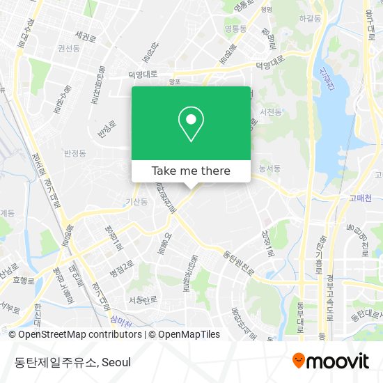 동탄제일주유소 map