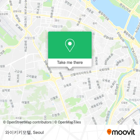 와이키키모텔 map