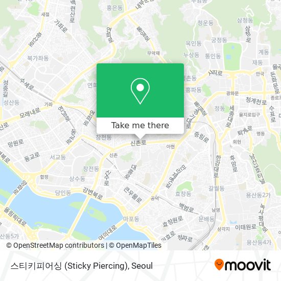 스티키피어싱 (Sticky Piercing) map