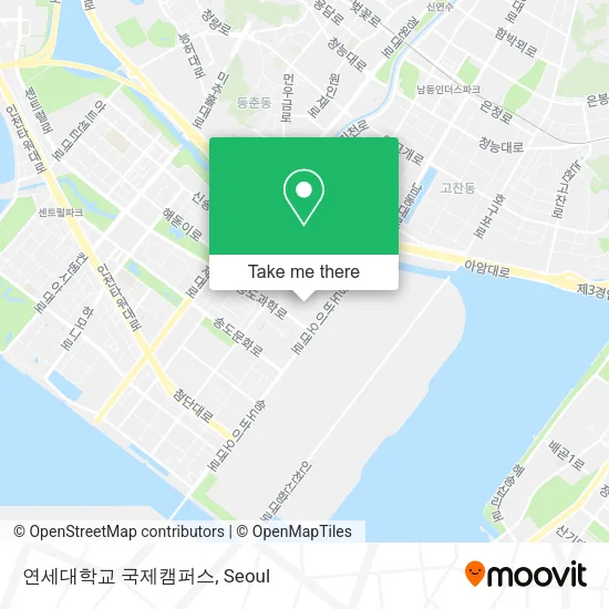 연세대학교 국제캠퍼스 map
