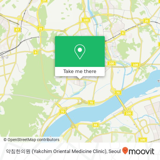 약침한의원 (Yakchim Oriental Medicine Clinic) map