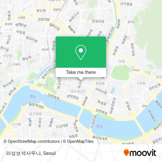 라성보석사우나 map