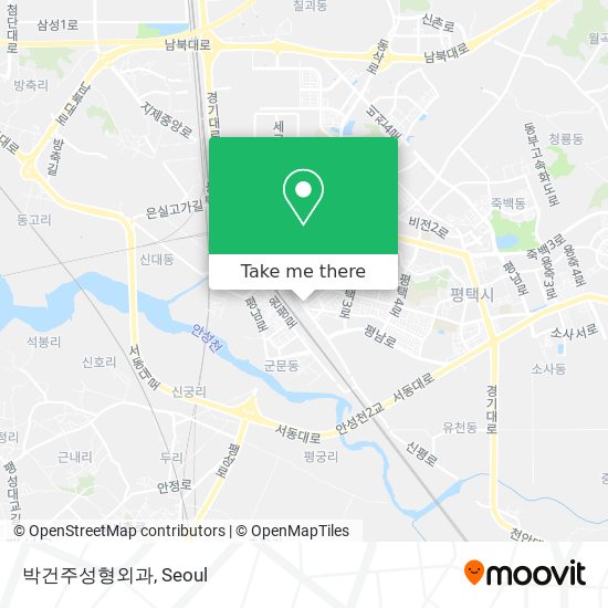 박건주성형외과 map
