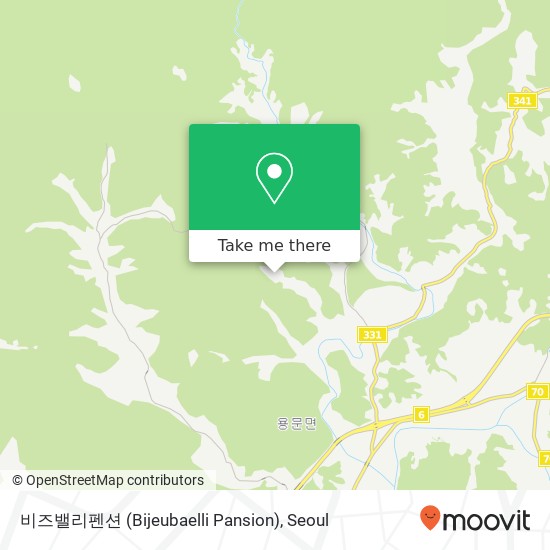 비즈밸리펜션 (Bijeubaelli Pansion) map