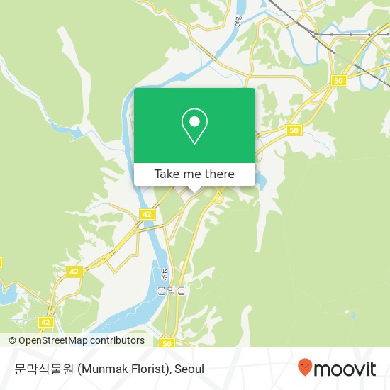 문막식물원 (Munmak Florist) map