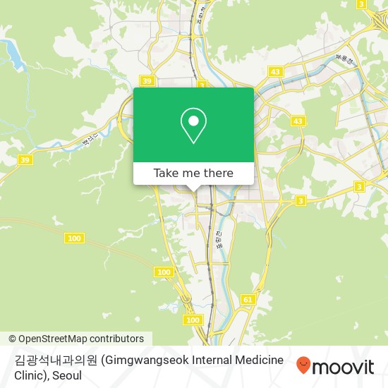 김광석내과의원 (Gimgwangseok Internal Medicine Clinic) map