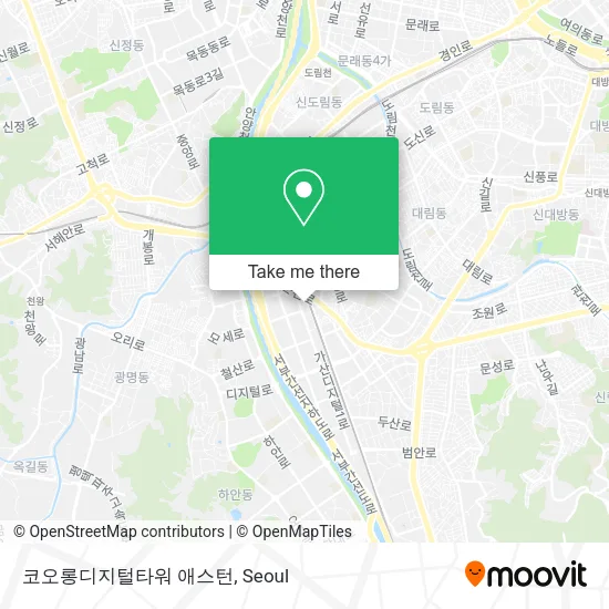 코오롱디지털타워 애스턴 map