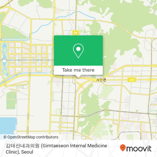 김태선내과의원 (Gimtaeseon Internal Medicine Clinic) map