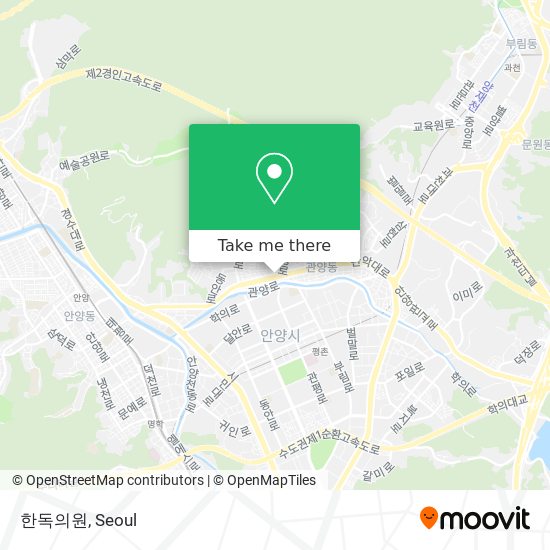 한독의원 map
