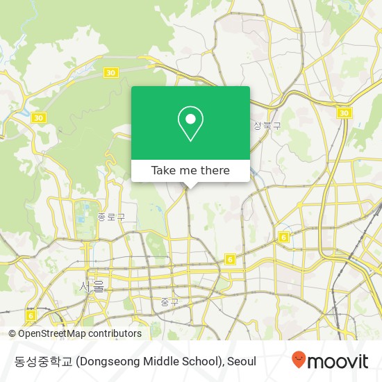 동성중학교 (Dongseong Middle School) map