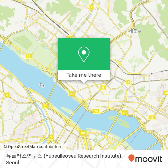 유플러스연구소 (Yupeulleoseu Research Institute) map