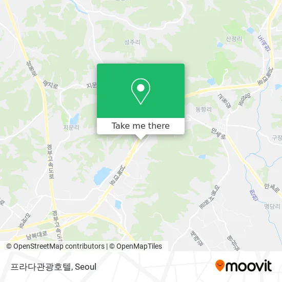 프라다관광호텔 map