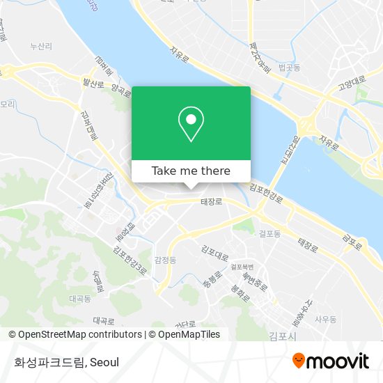 화성파크드림 map