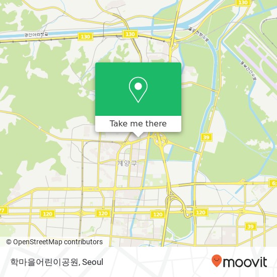 학마을어린이공원 map