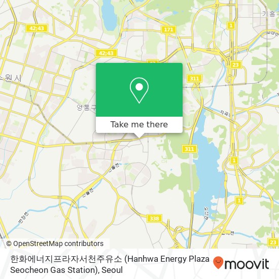 한화에너지프라자서천주유소 (Hanhwa Energy Plaza Seocheon Gas Station) map