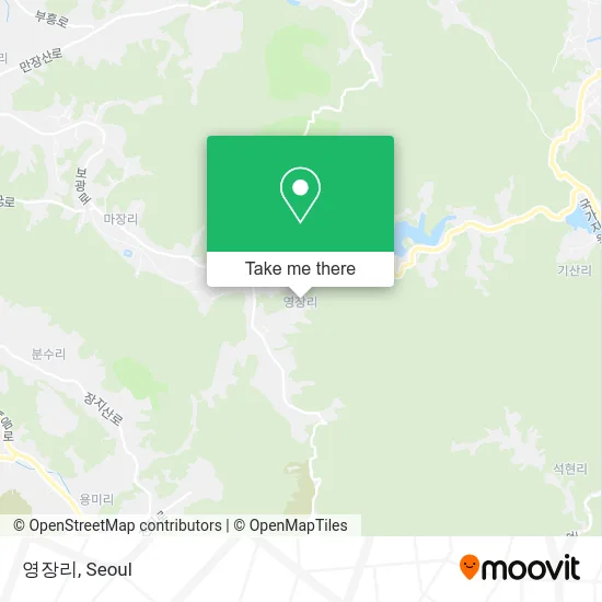 영장리 map