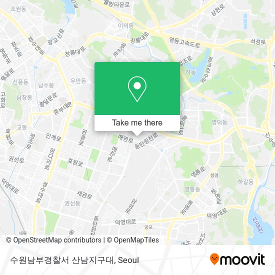 수원남부경찰서 산남지구대 map