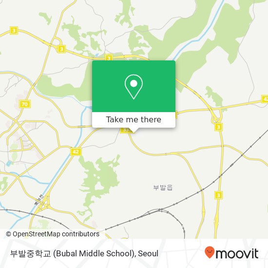 부발중학교 (Bubal Middle School) map