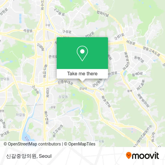 신갈중앙의원 map
