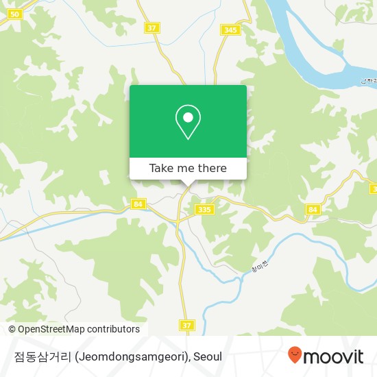 점동삼거리 (Jeomdongsamgeori) map