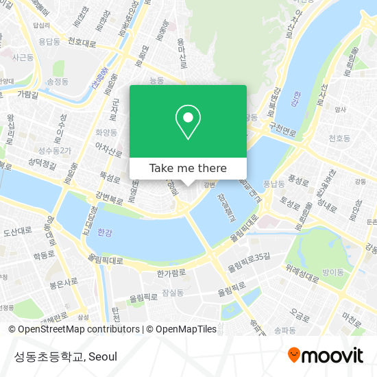 성동초등학교 map