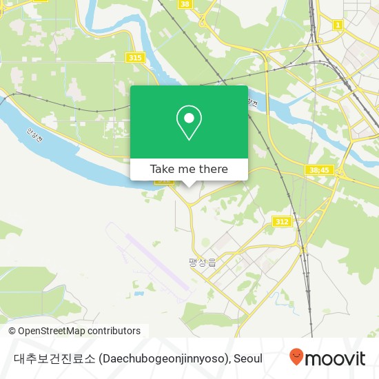 대추보건진료소 (Daechubogeonjinnyoso) map