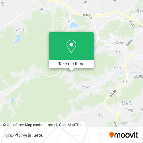 강화인삼농협 (Ganghwainsam Nonghyup) map