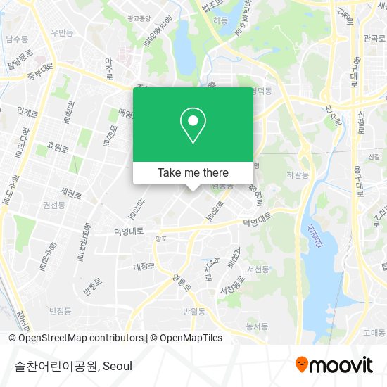 솔찬어린이공원 map