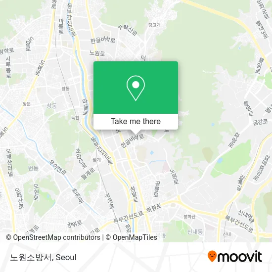 노원소방서 map