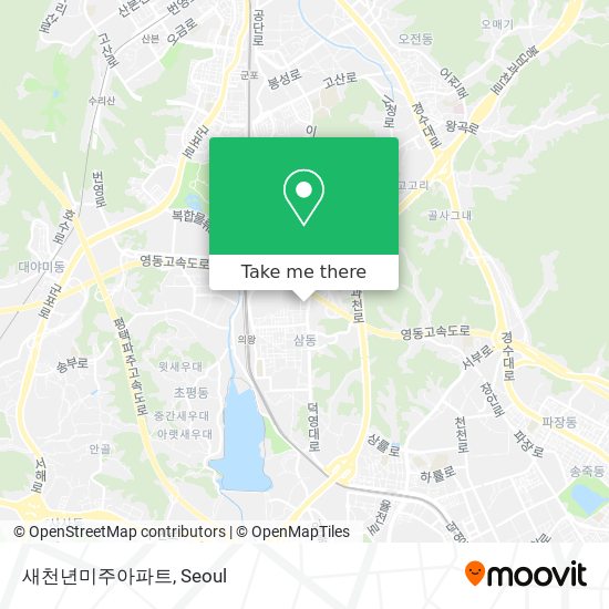 새천년미주아파트 map