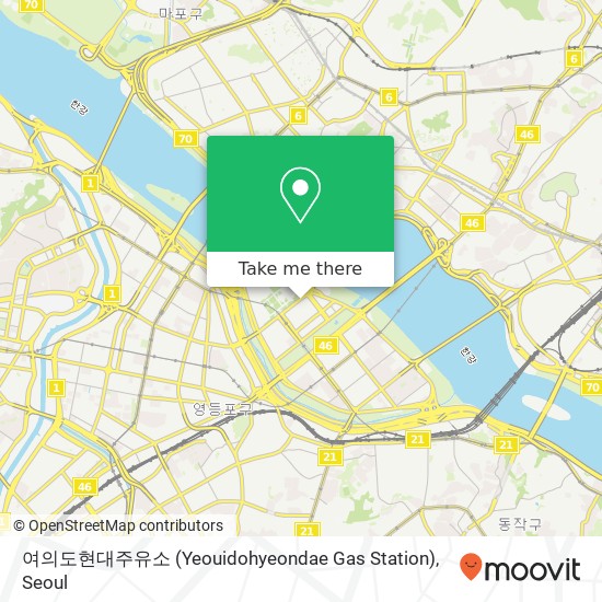 여의도현대주유소 (Yeouidohyeondae Gas Station) map