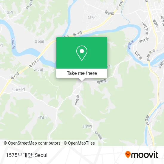 1575부대앞 map