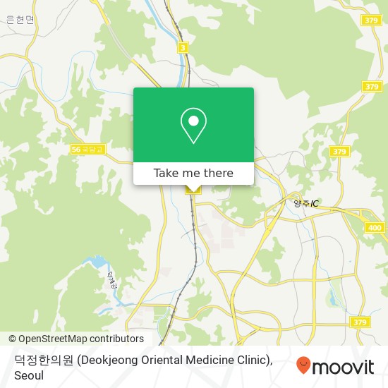 덕정한의원 (Deokjeong Oriental Medicine Clinic) map