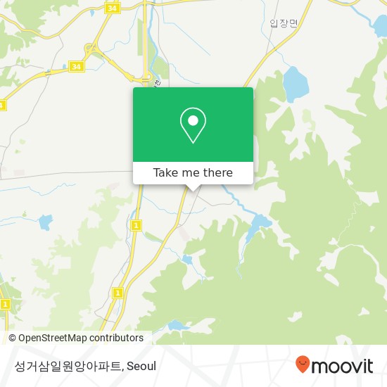 성거삼일원앙아파트 map