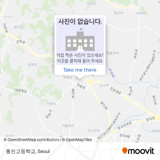 통진고등학교 map