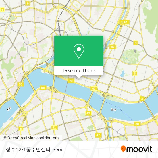 성수1가1동주민센터 map