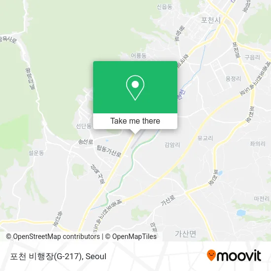 포천 비행장(G-217) map