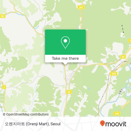오렌지마트 (Orenji Mart) map