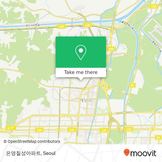 은영칠성아파트 map