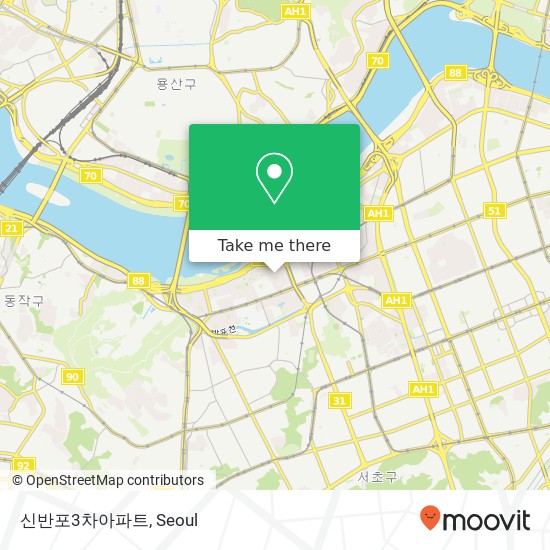 신반포3차아파트 map
