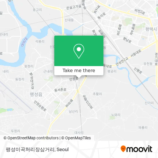 팽성미곡처리장삼거리 map