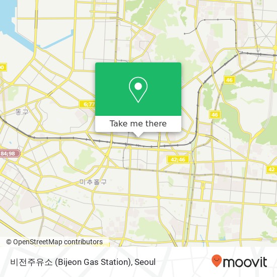 비전주유소 (Bijeon Gas Station) map