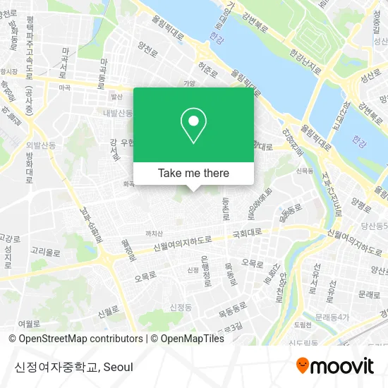 신정여자중학교 map