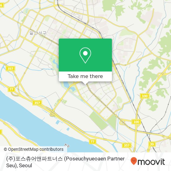 (주)포스츄어앤파트너스 (Poseuchyueoaen Partner Seu) map